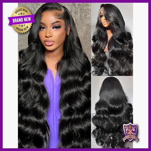 30 Inch Body Wave Lace Front Wig Human Hair 13x6 HD Lace 200 Density main image 6